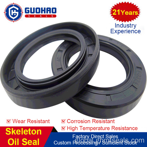 V Ring Rubber Oil Seals Reducer Fluorine Rubber Skeleton Oil Seal Butadiene Rubber Manufactory